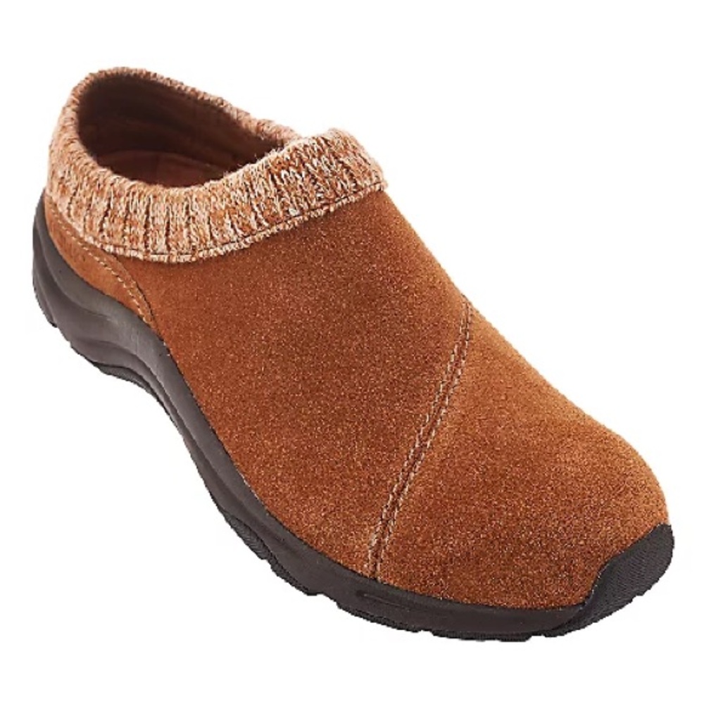 Vionic Brown Cozy Slip-On Clogs